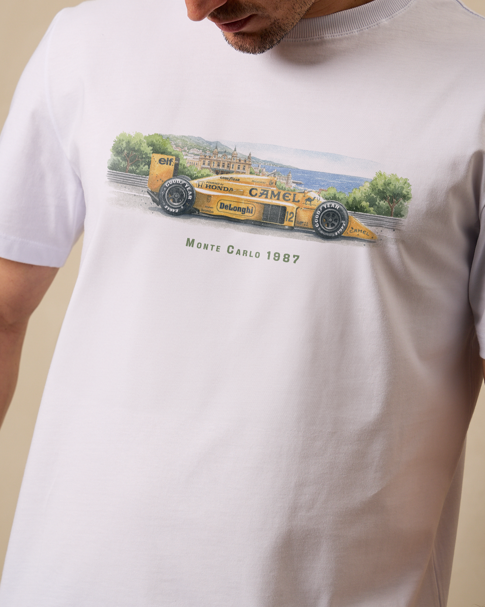 Camiseta Monte Carlo 1987 - Lotus 99t