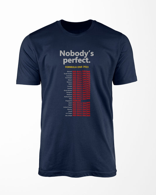 Camiseta Nobody's Perfect Redbull Racing