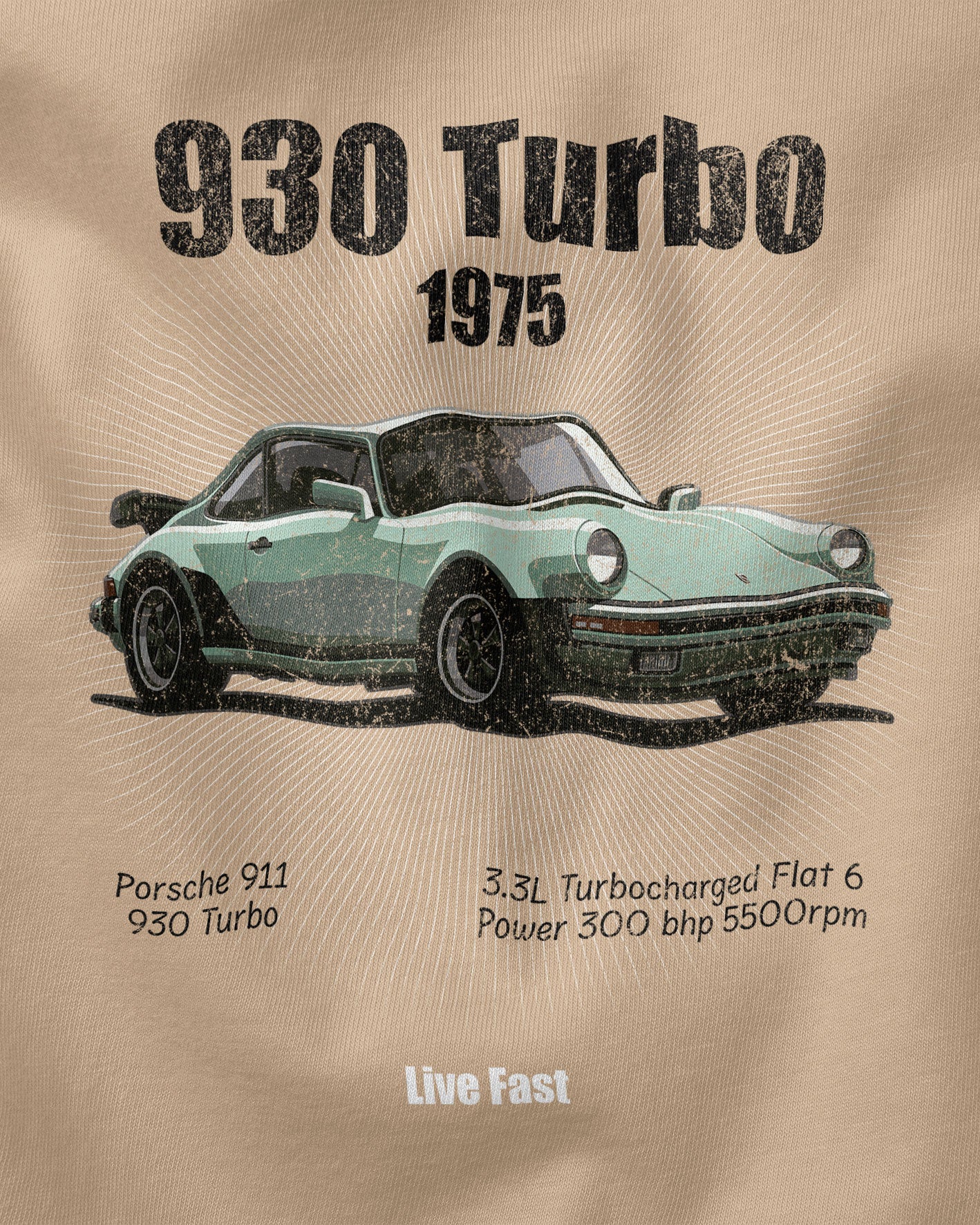Camiseta 930 Turbo 1975