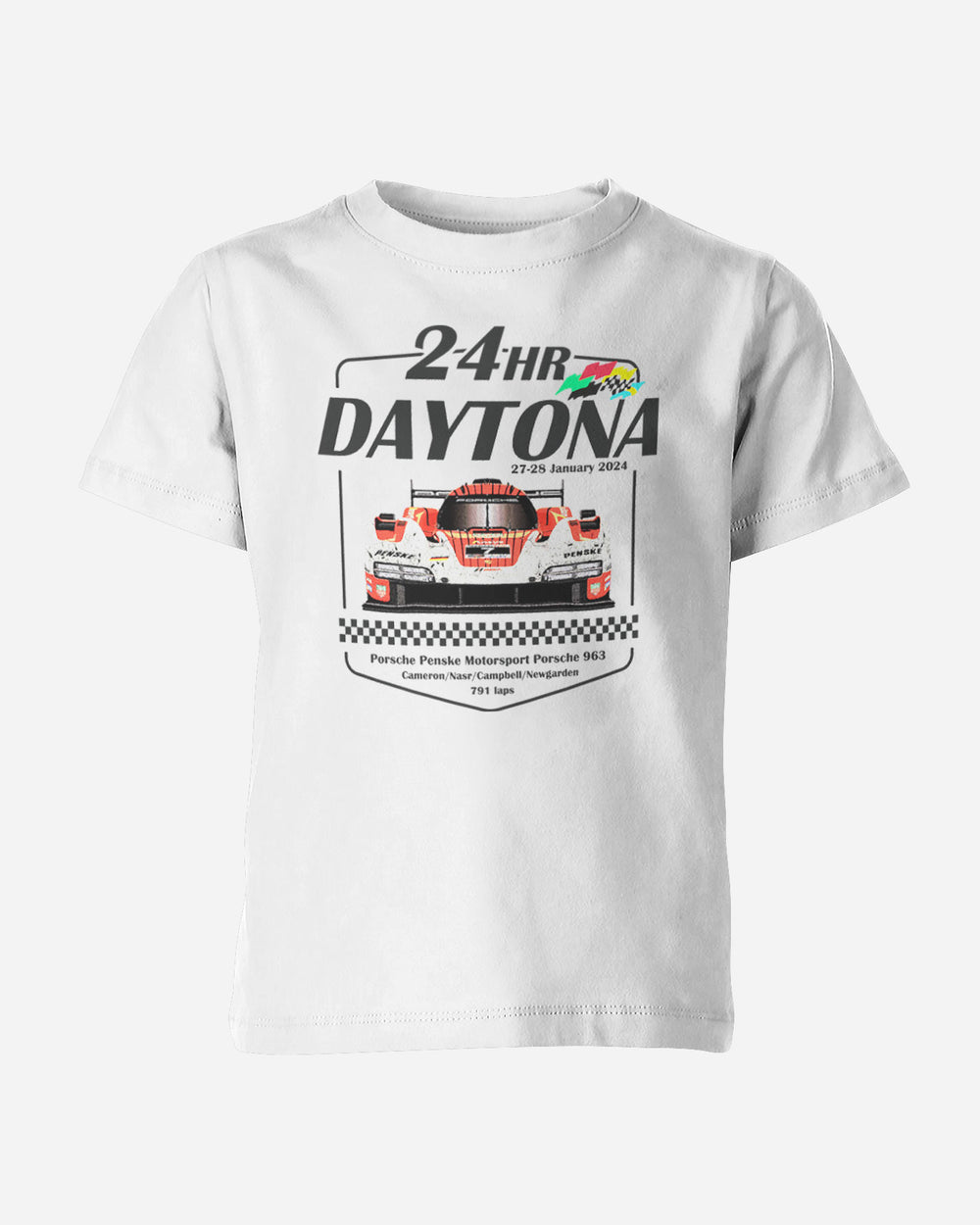 Camiseta Infantil Porsche Penske 963 - Daytona 2024