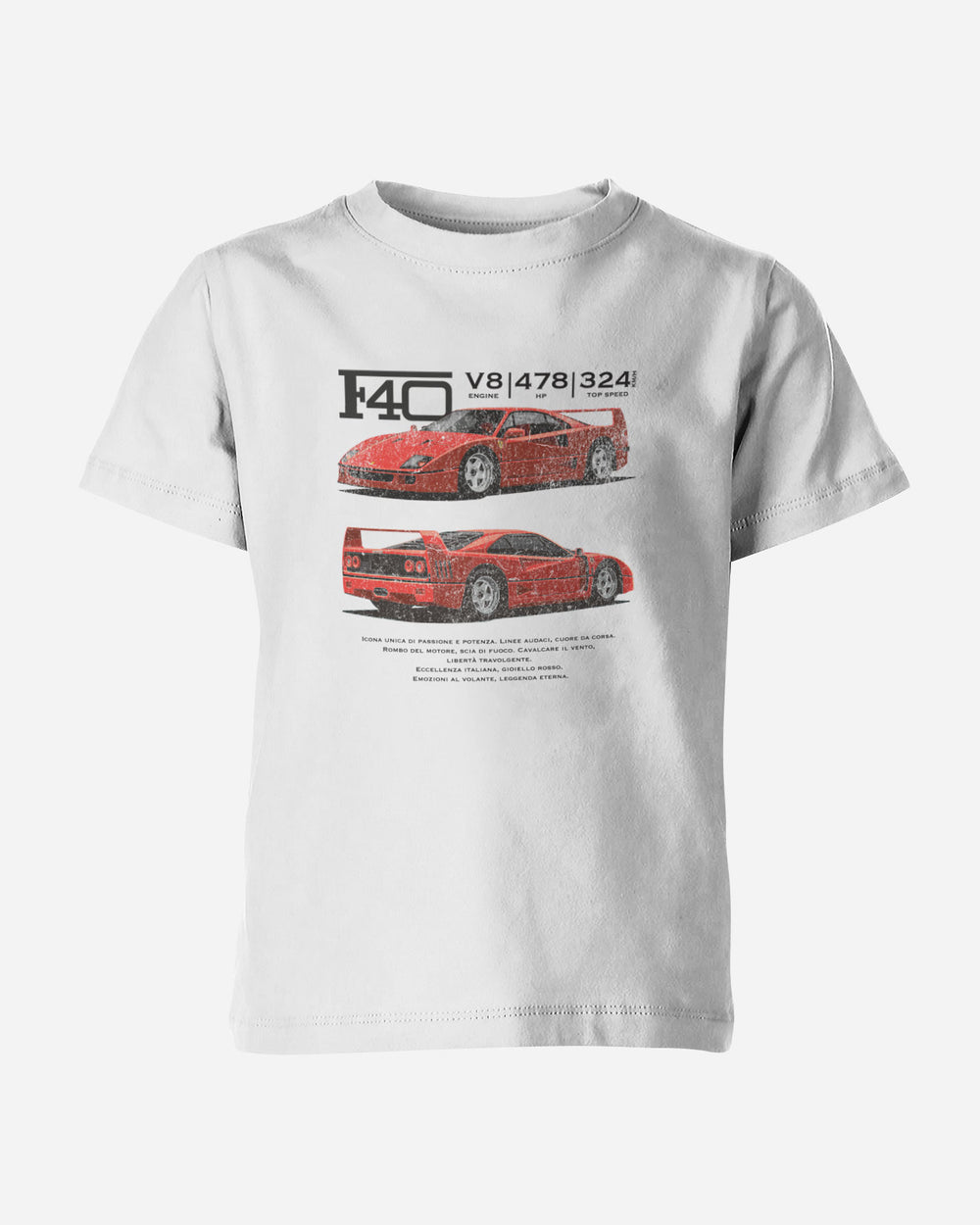 Camiseta Infantil F40