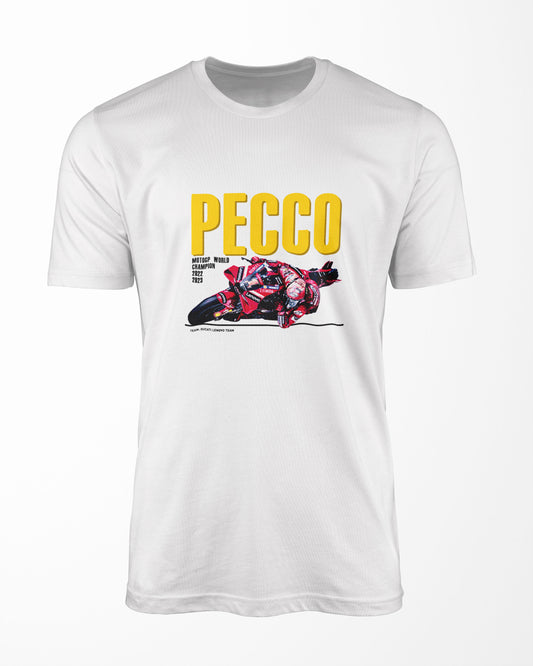 Camiseta Pecco Moto GP World Champion