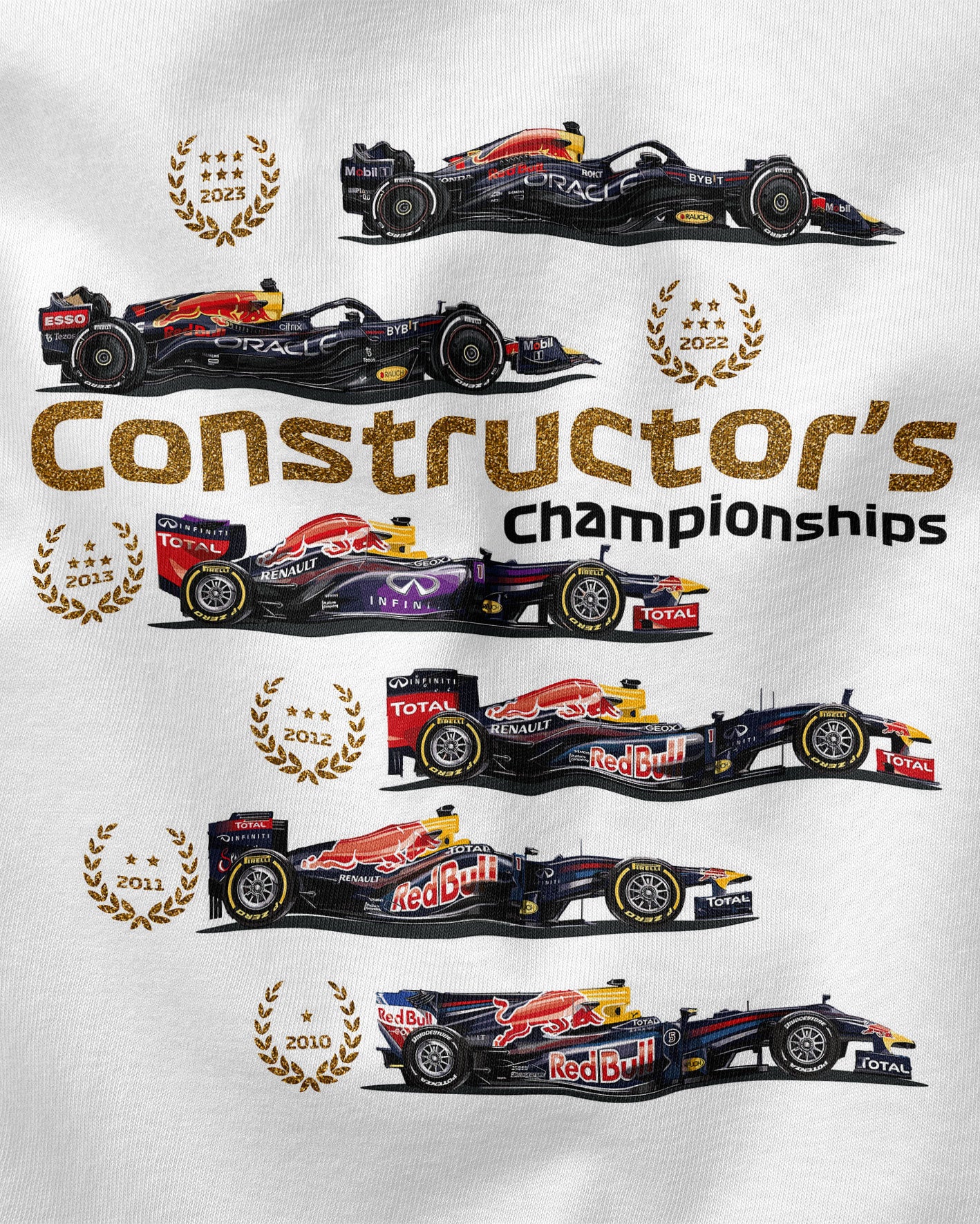 Camiseta Constructor’s Championships 2023