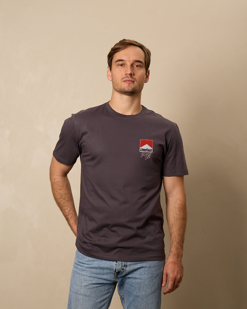 Camiseta The Legend MP4/4 - 1988 - Cinza Asphalt