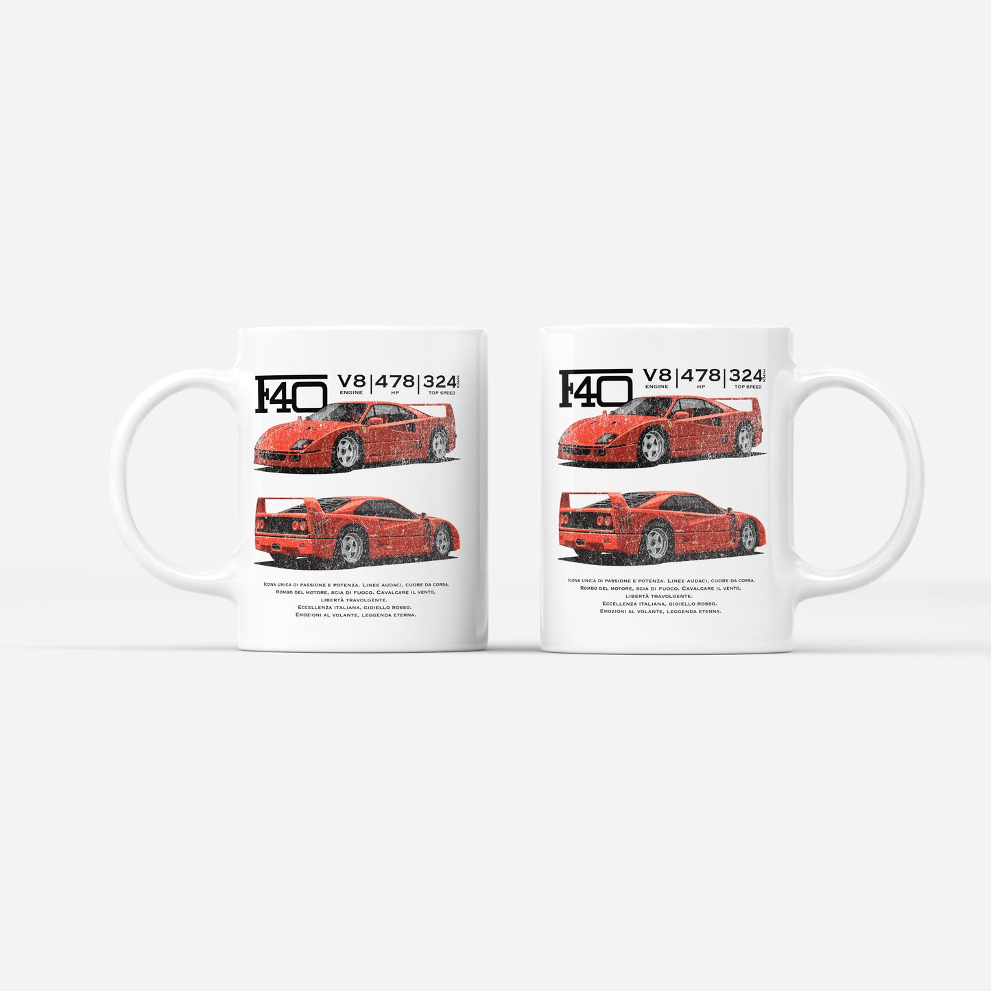 Caneca Ferrari F40
