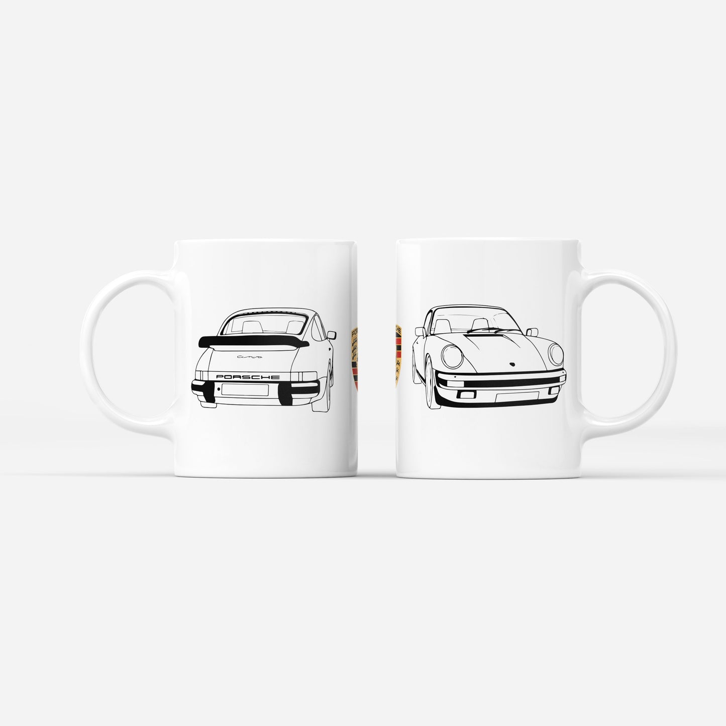 Caneca Porsche Sketch