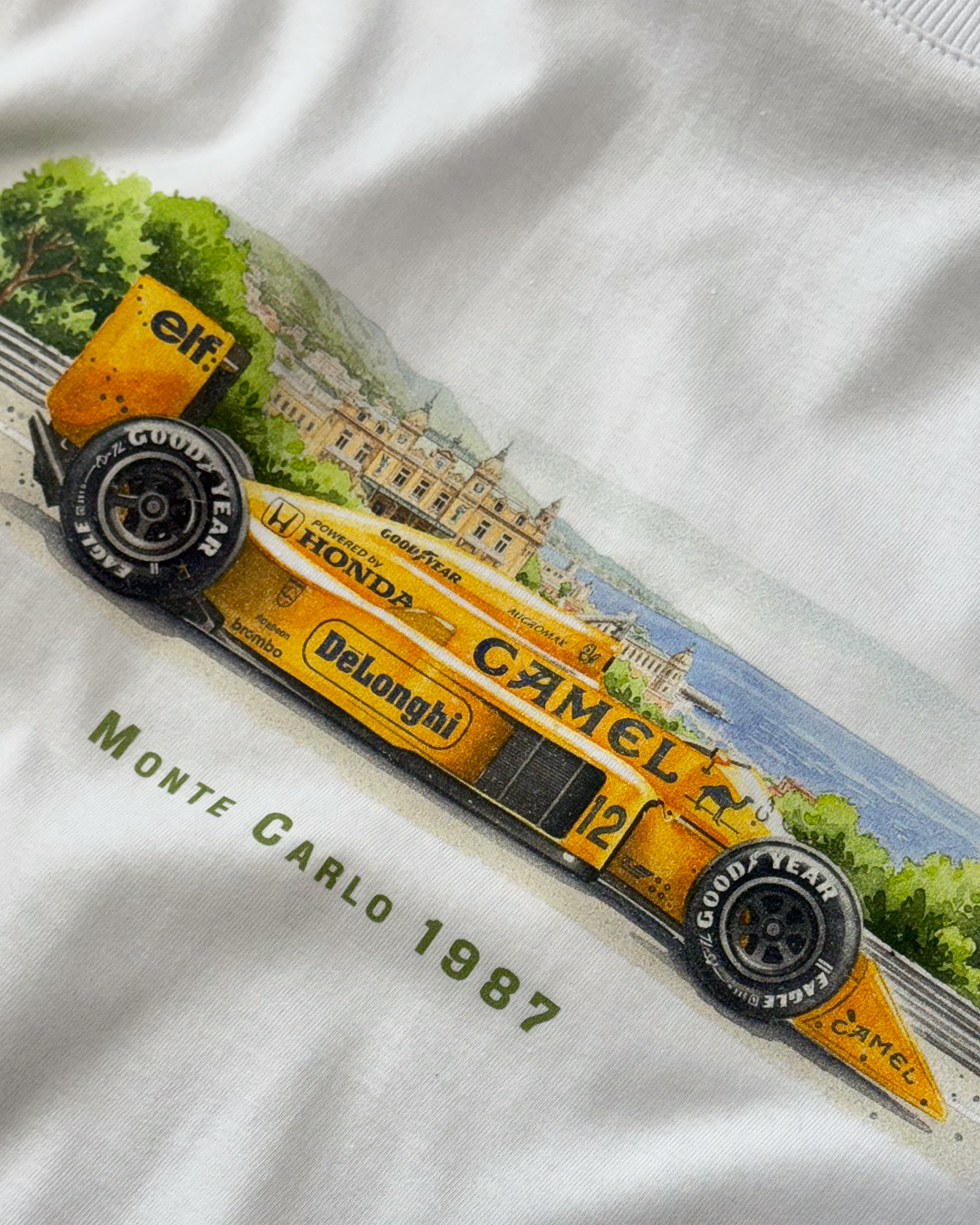 Camiseta Monte Carlo 1987 - Lotus 99t