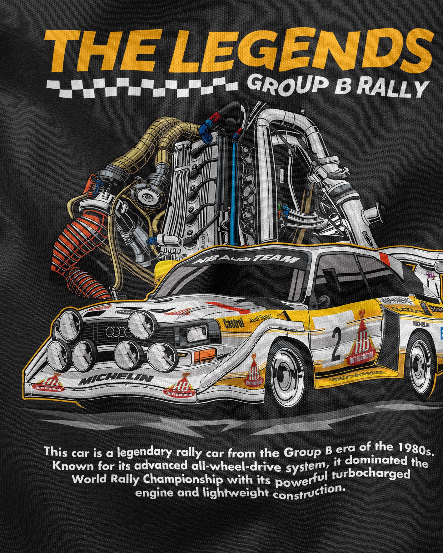 Camiseta Quattro S1 - Group B