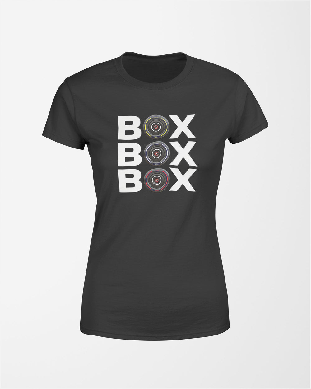 Camiseta Feminina - BOX BOX BOX