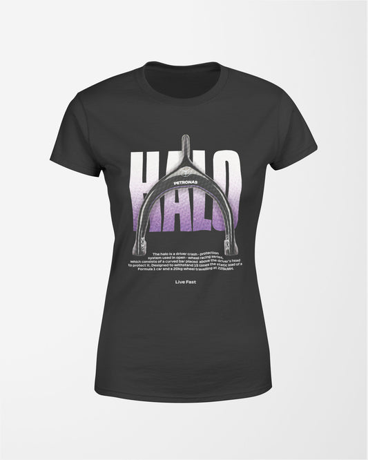 Camiseta Feminina Halo Mercedes - Live Fast