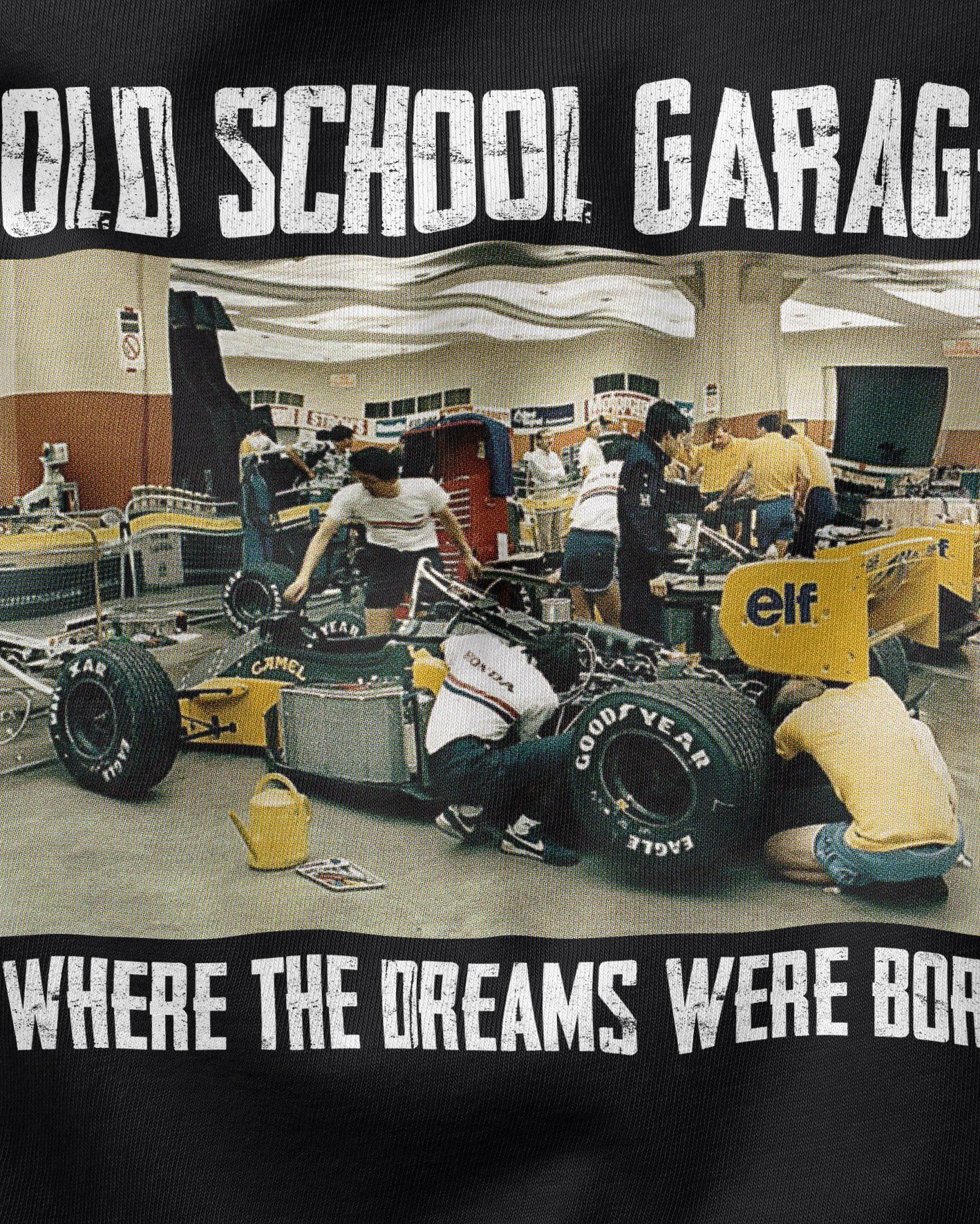 Camiseta Old School Garage Lotus