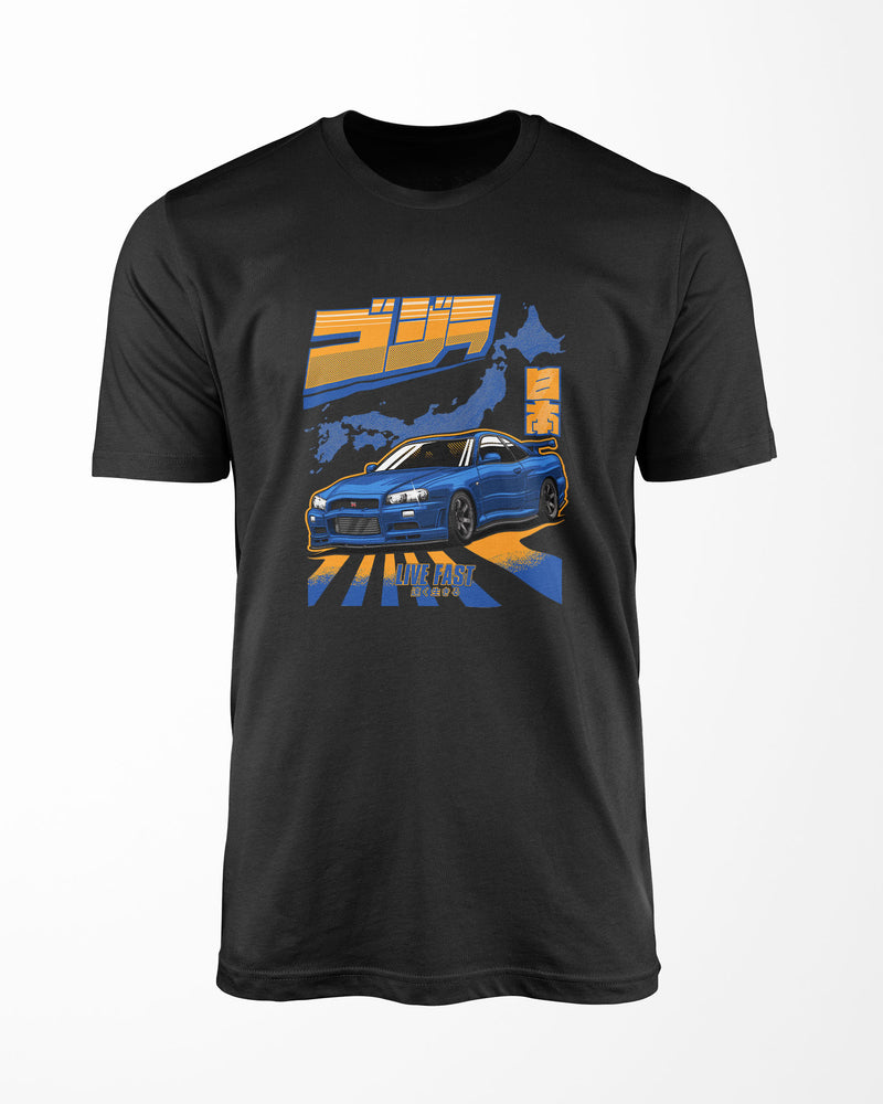 Outlet - Skyline GTR R34 Godzilla - Preta