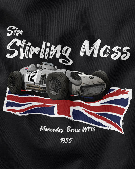Camiseta Sir Stirling Moss - Preta