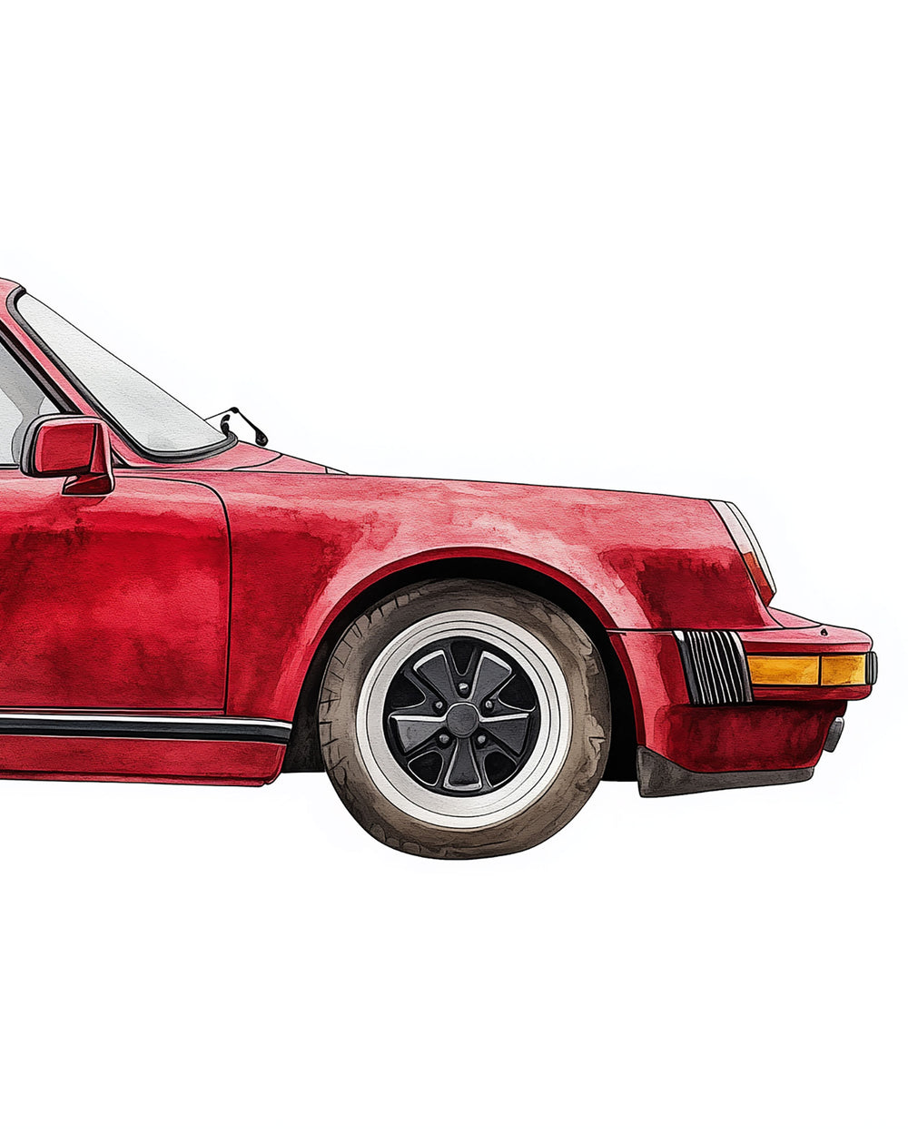 Quadro Porsche 930