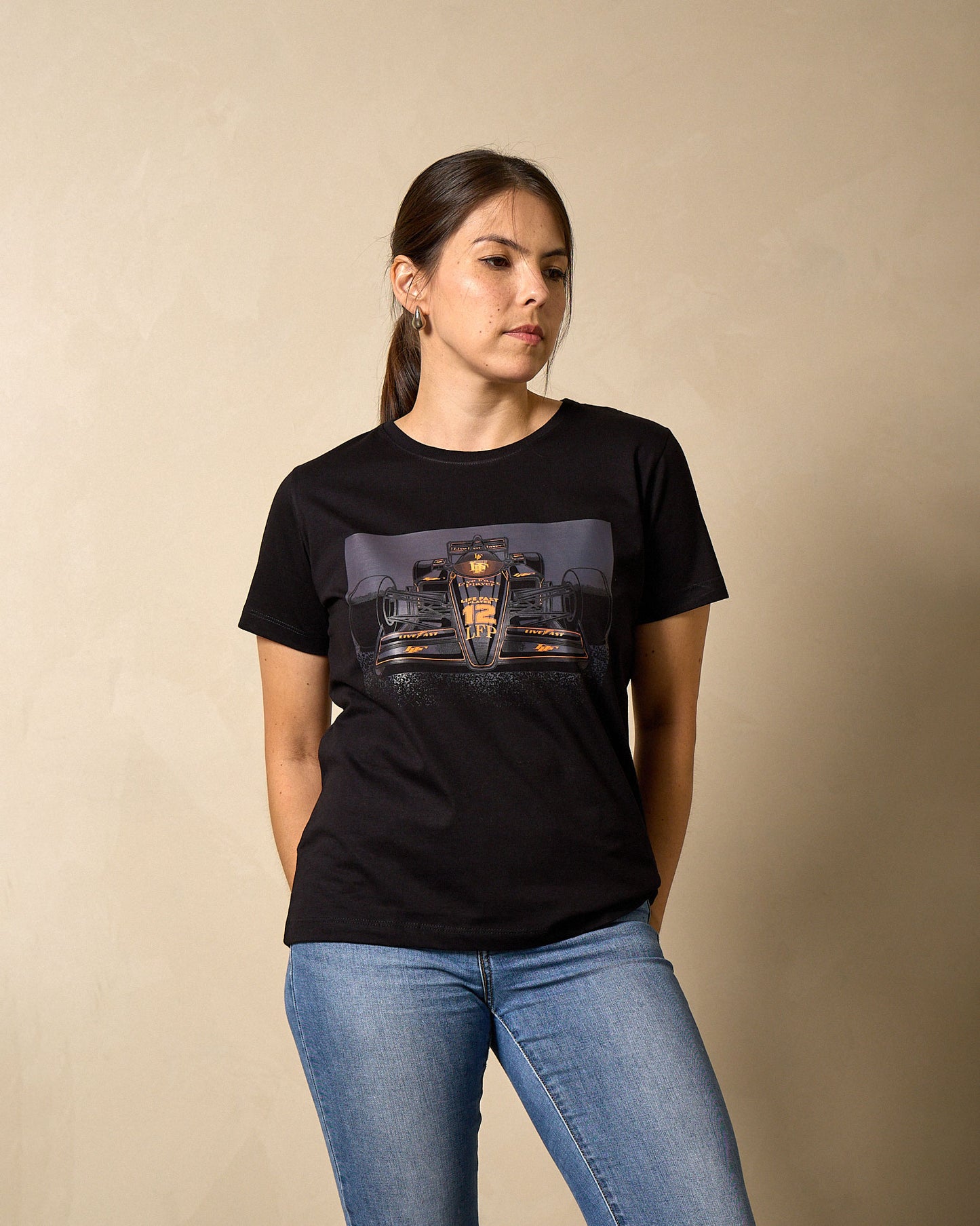 Camiseta Feminina Lotus 97T - Live Fast