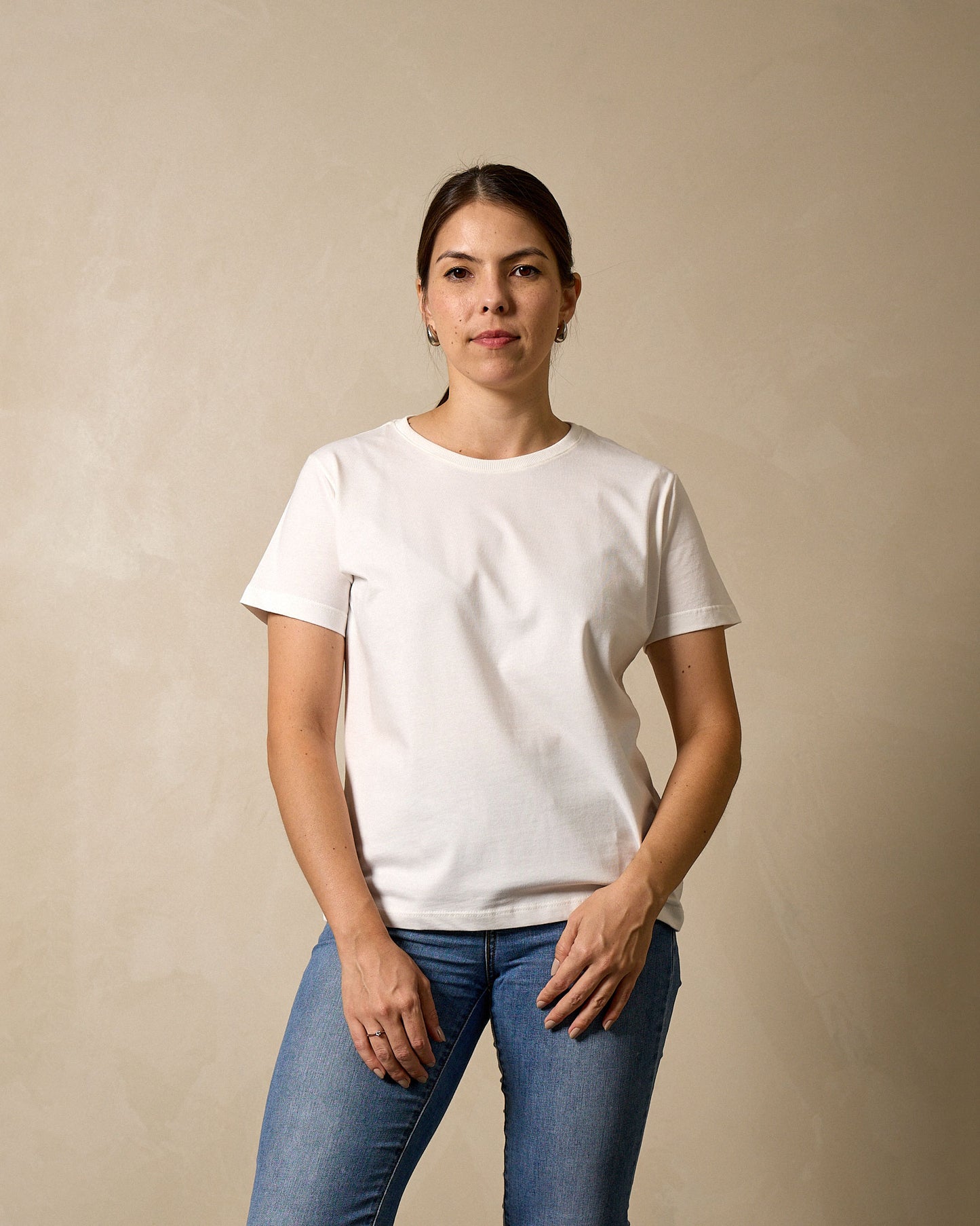 Camiseta Feminina Need Money For Porsche - Off White