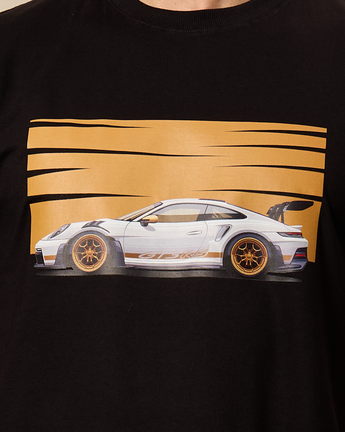 Camiseta Porsche 911 GT3 RS | Preta