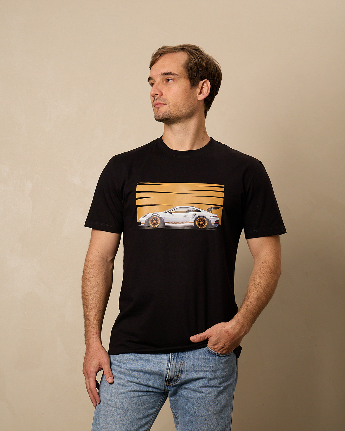 Camiseta Porsche 911 GT3 RS | Preta