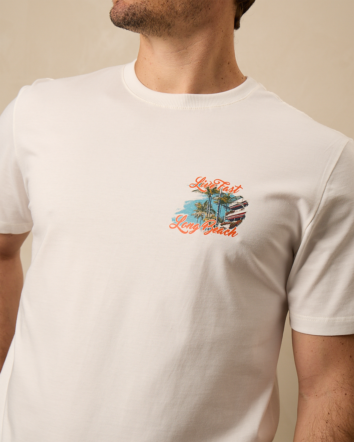 Camiseta Long Beach - Live Fast