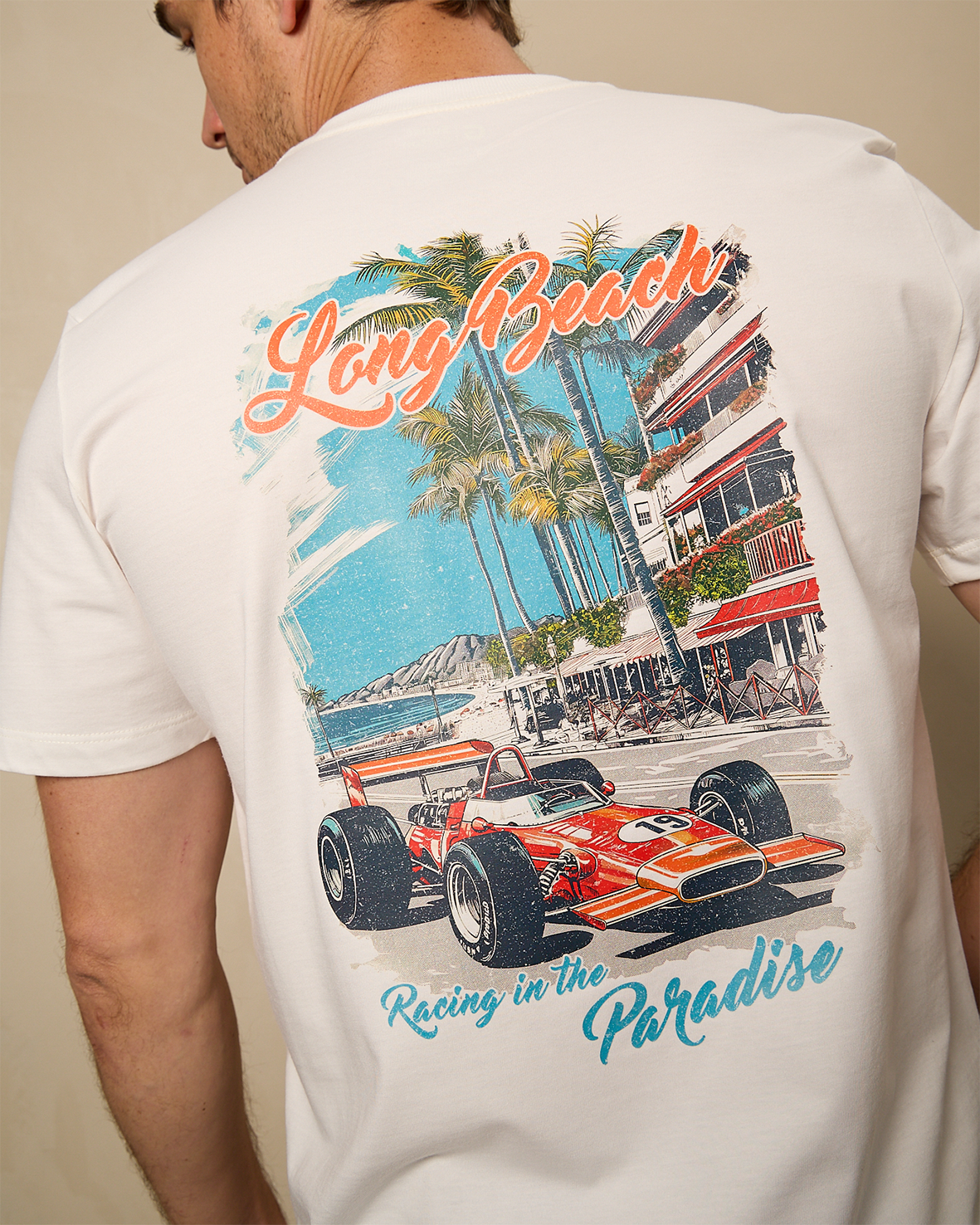 Camiseta Long Beach - Live Fast