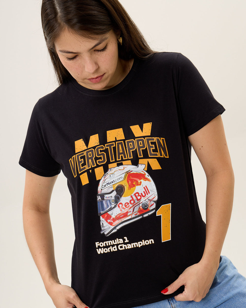 Camiseta Feminina Max Verstappen