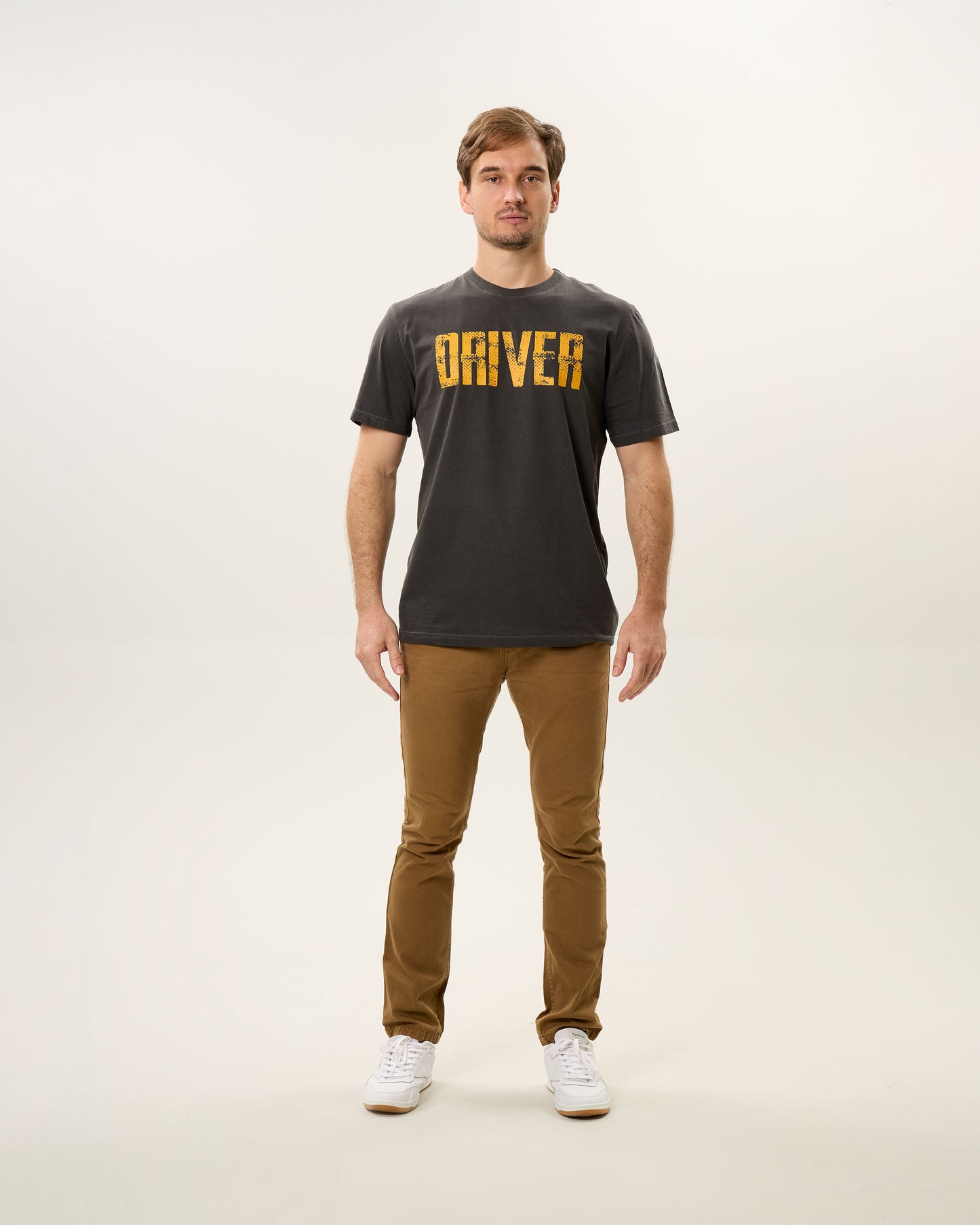 Camiseta Cinza Stone - Driver