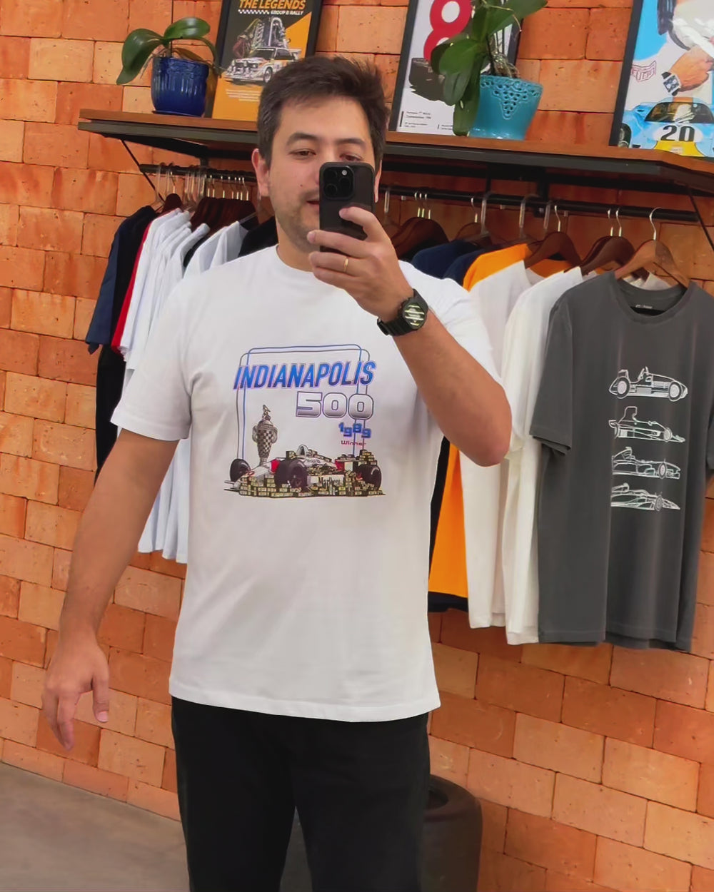 Camiseta Indianapolis 500 - 1989 - Indy | Branco