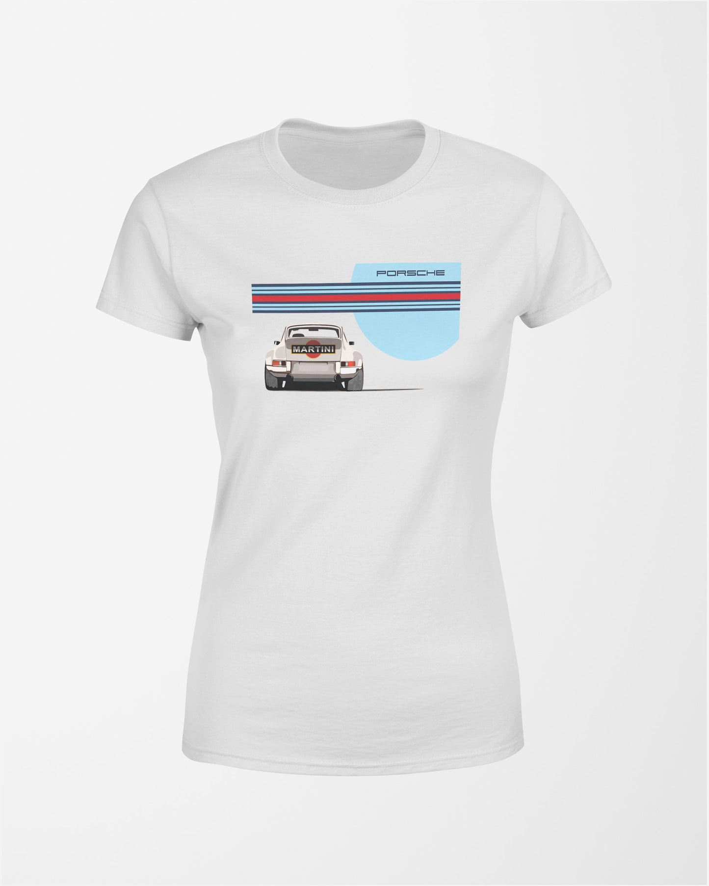 Camiseta Feminina Turboholic - 911 Blue Art