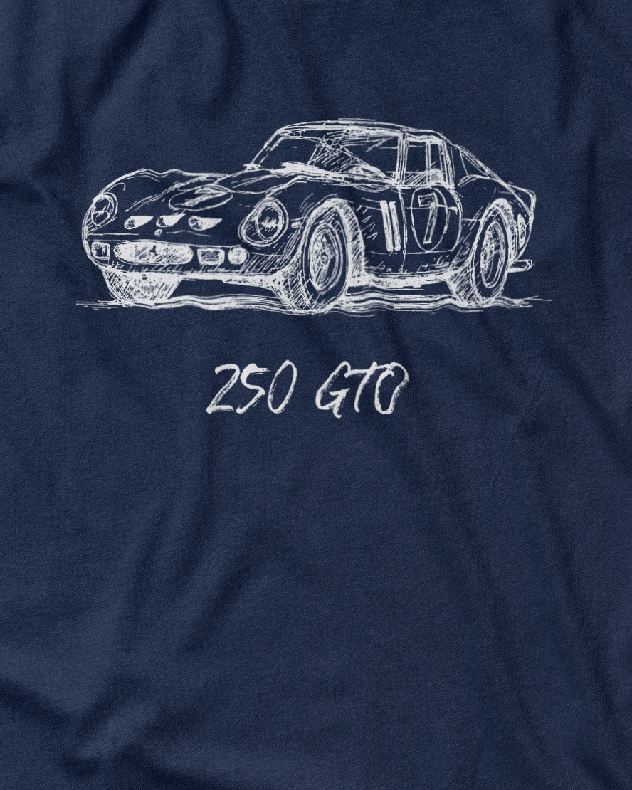 Camiseta 250 GTO Sketch