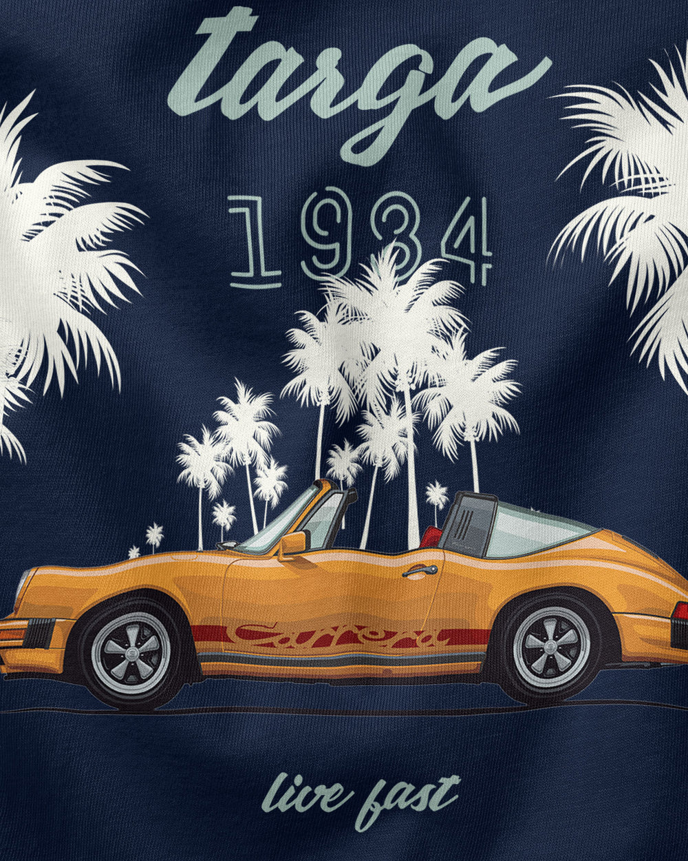 Camiseta Targa 1984 - Live Fast