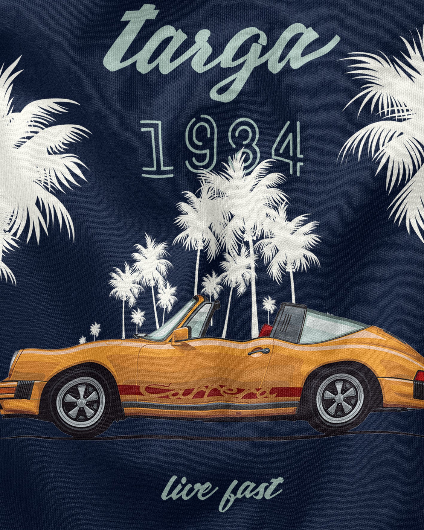 Camiseta Targa 1984 - Live Fast