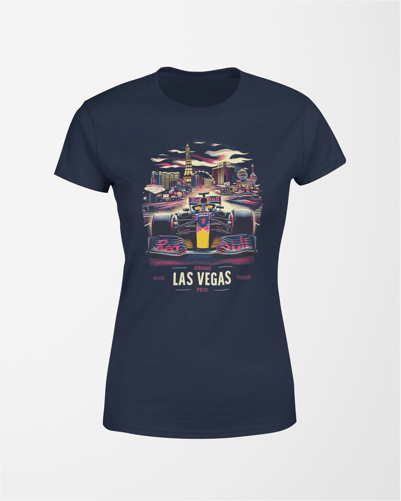 Camiseta Feminina - Las Vegas Grand Prix RBR