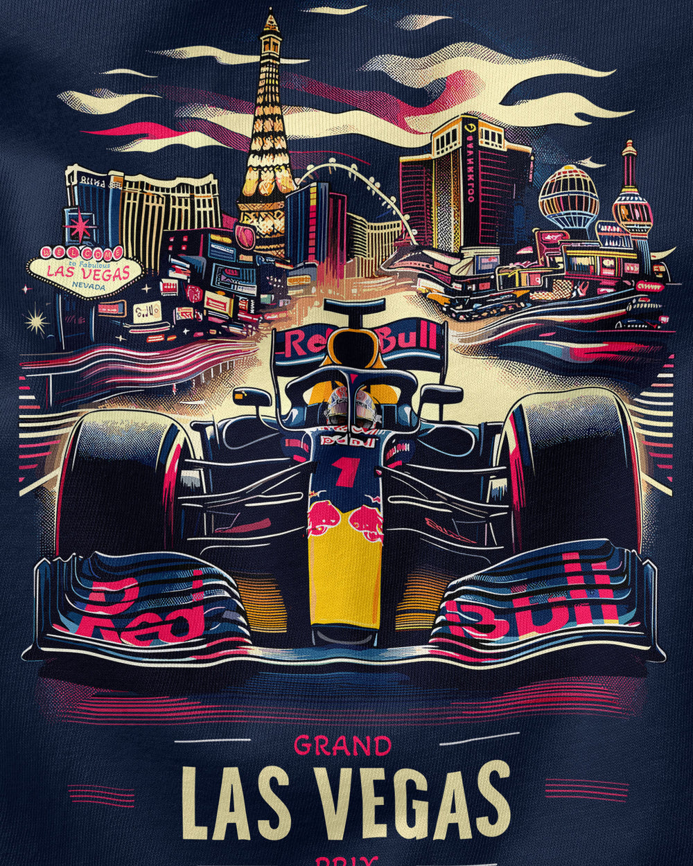 Camiseta Las Vegas Grand Prix RBR