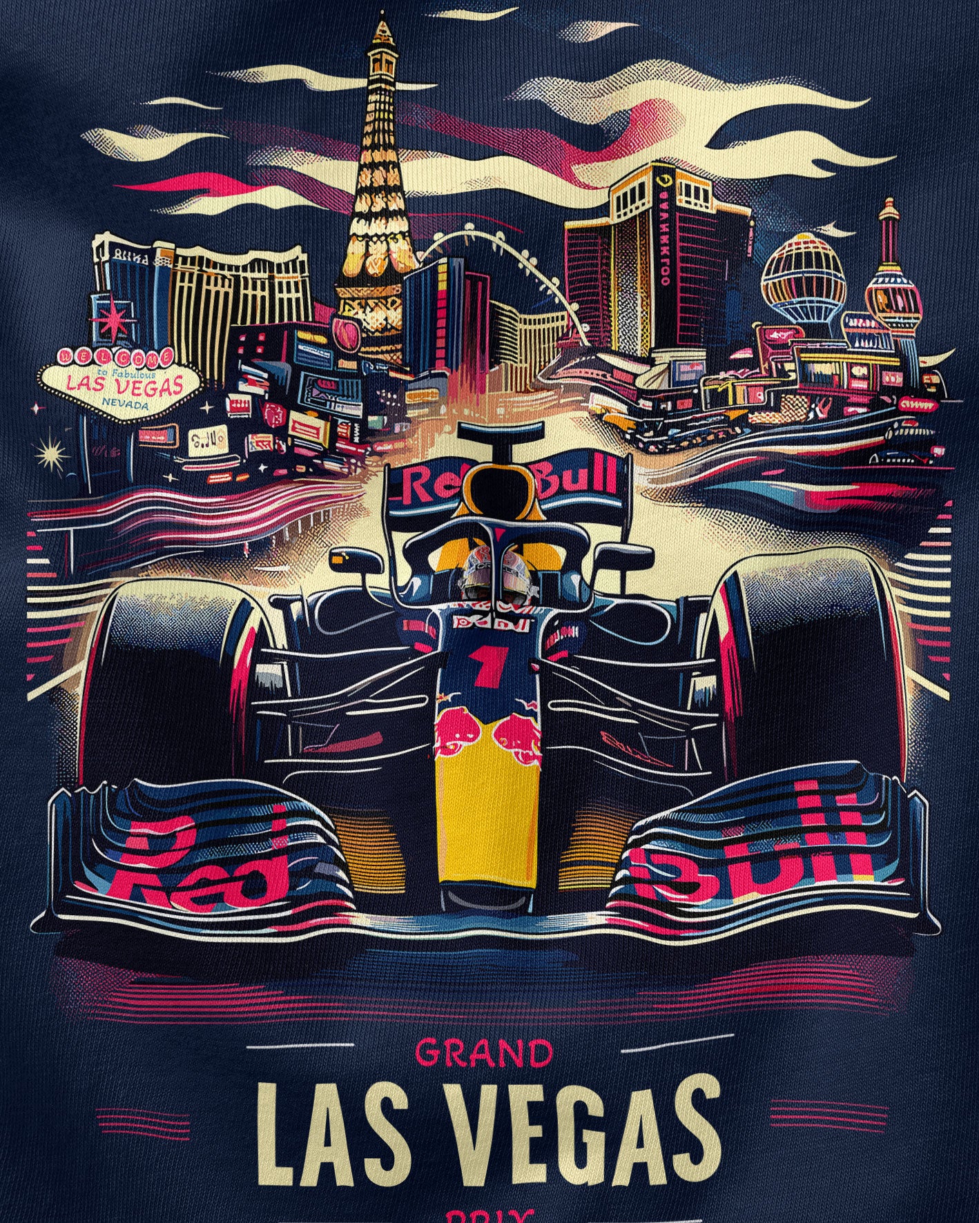 Camiseta Las Vegas Grand Prix RBR