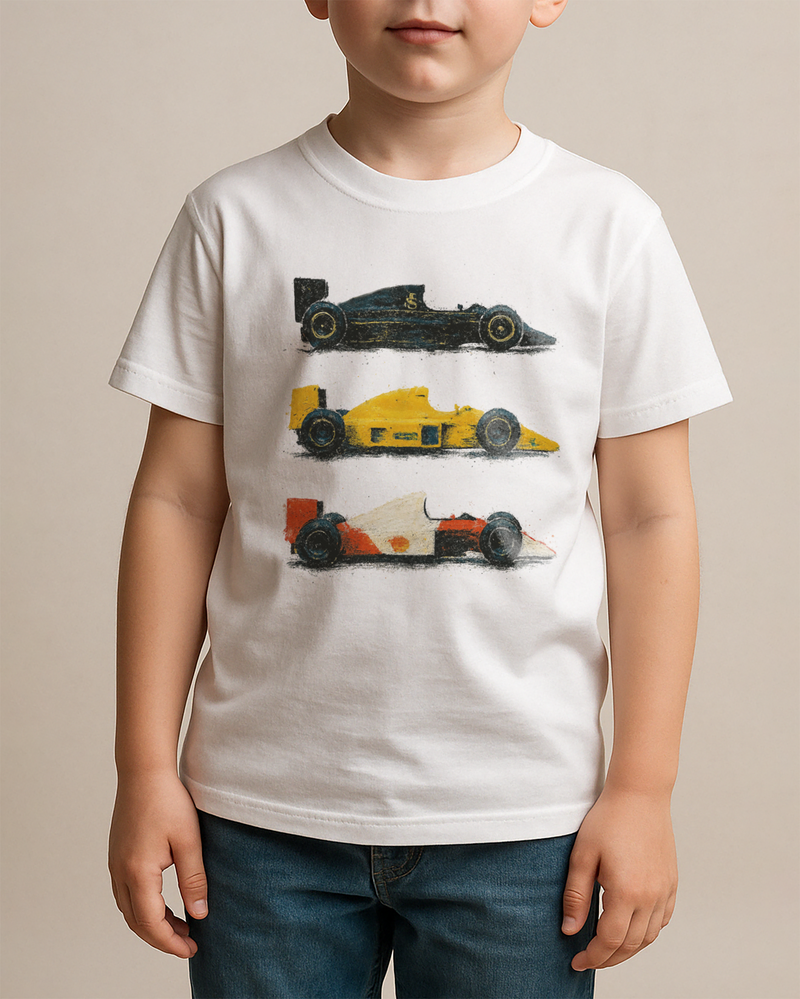 Camiseta Infantil Máquinas Imortais