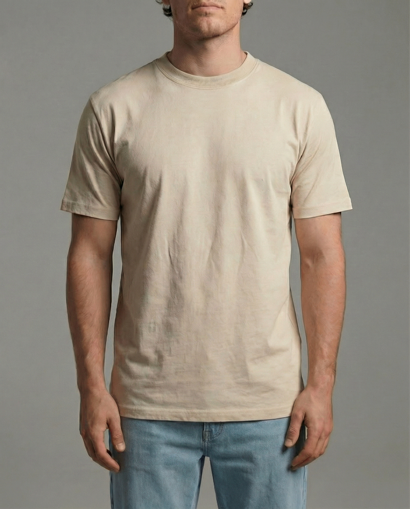 Camiseta Super Cotton - Básica | Bege