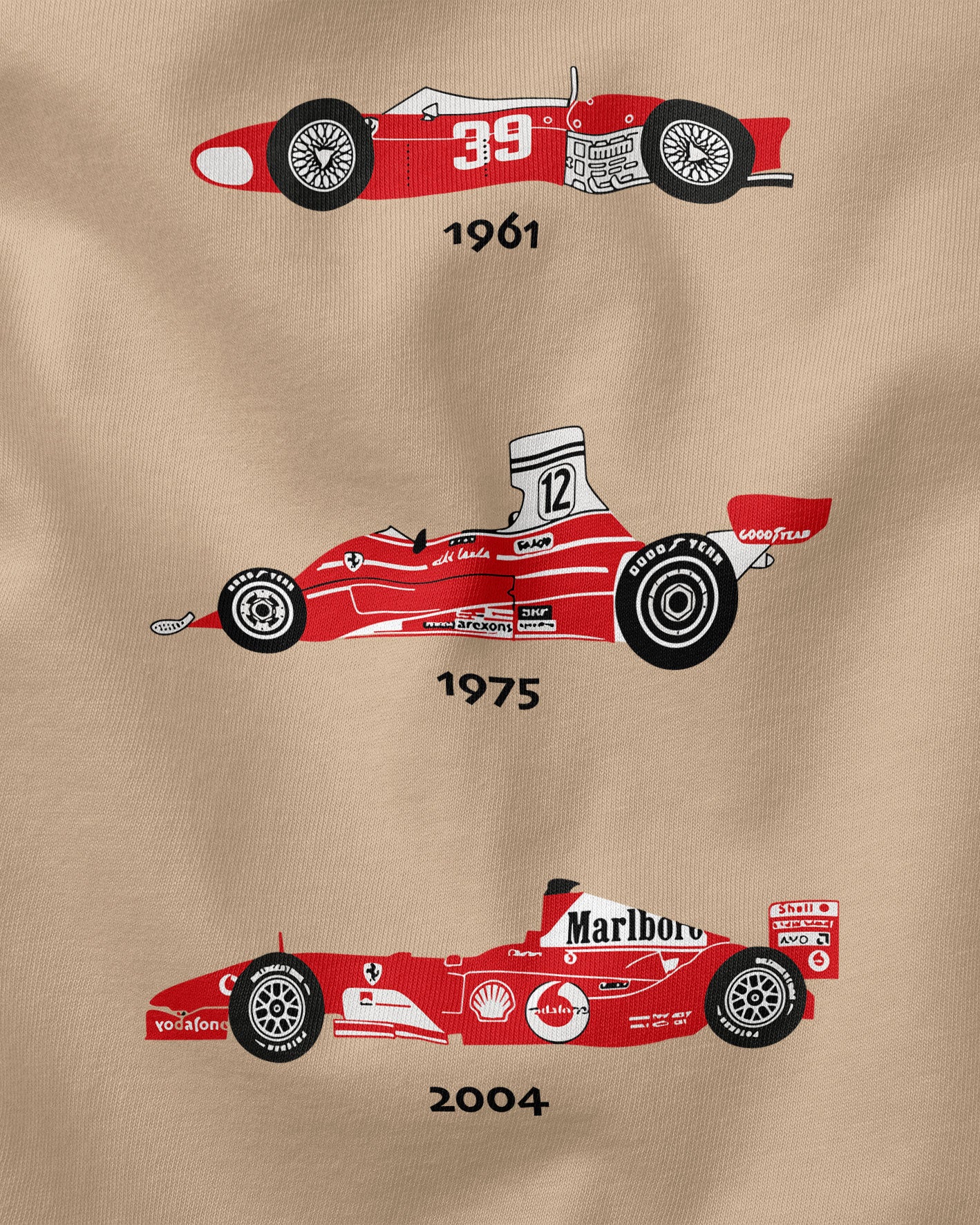 Camiseta Ferrari F1 Champions