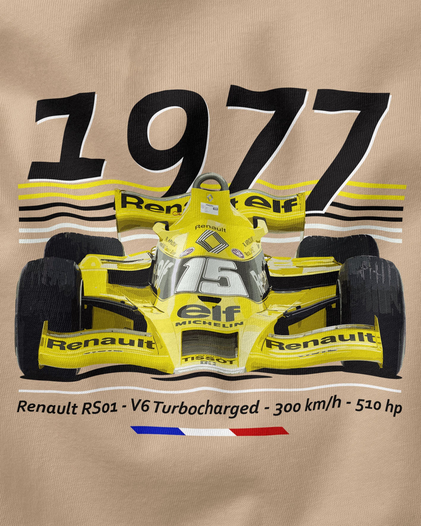 Camiseta Renault RS01 - Turbo