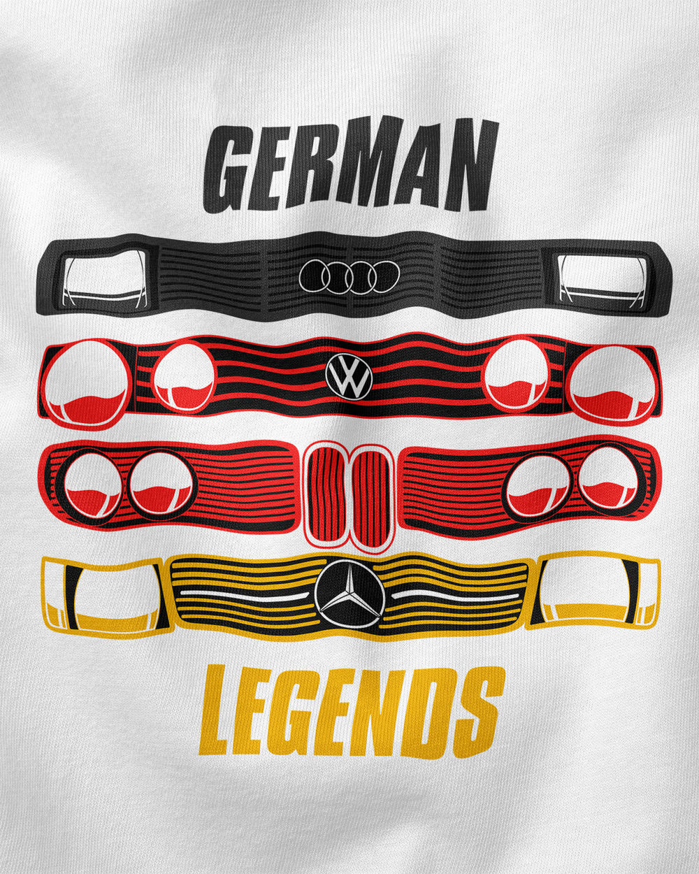 Camiseta German Legends | Branca