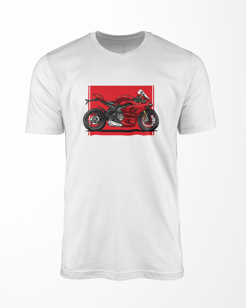 Camiseta Panigale V4 - Branca