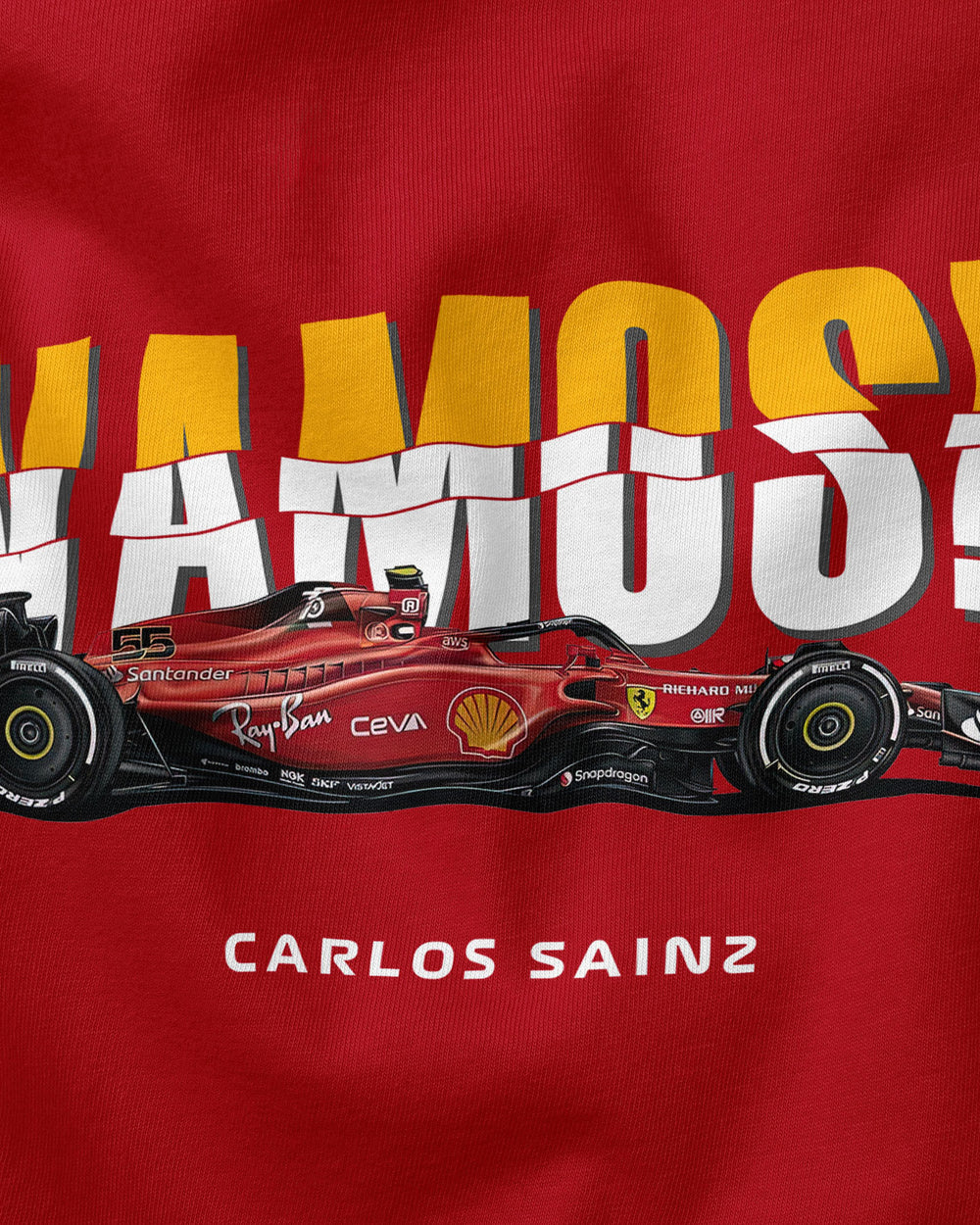 Camiseta Sainz - Vamos!