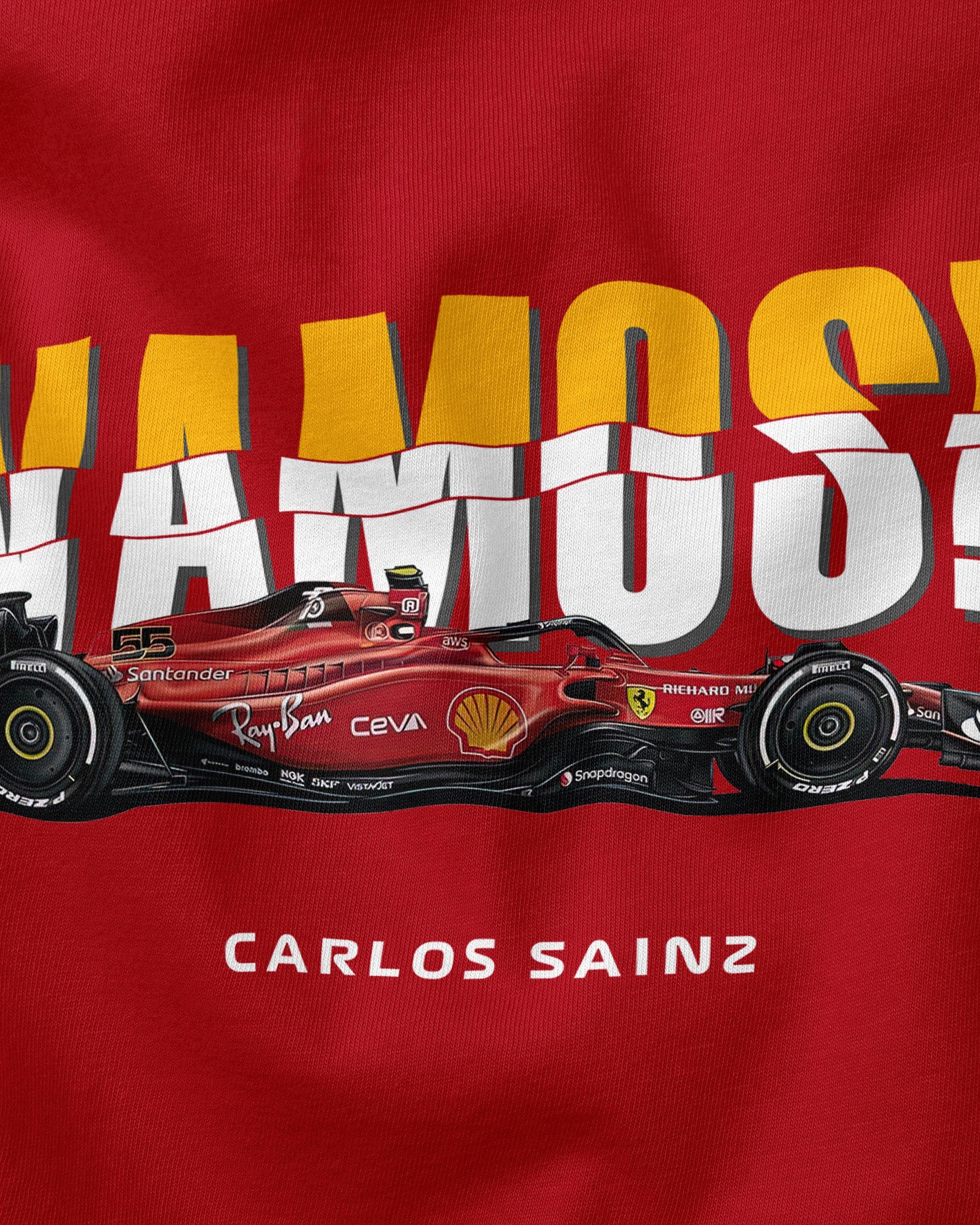 Camiseta Sainz - Vamos!