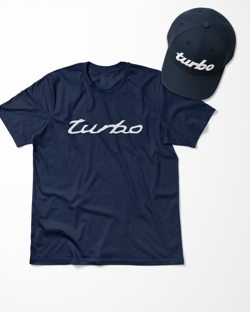 Kit Namorados | Camiseta + Boné | Turbo Marinho
