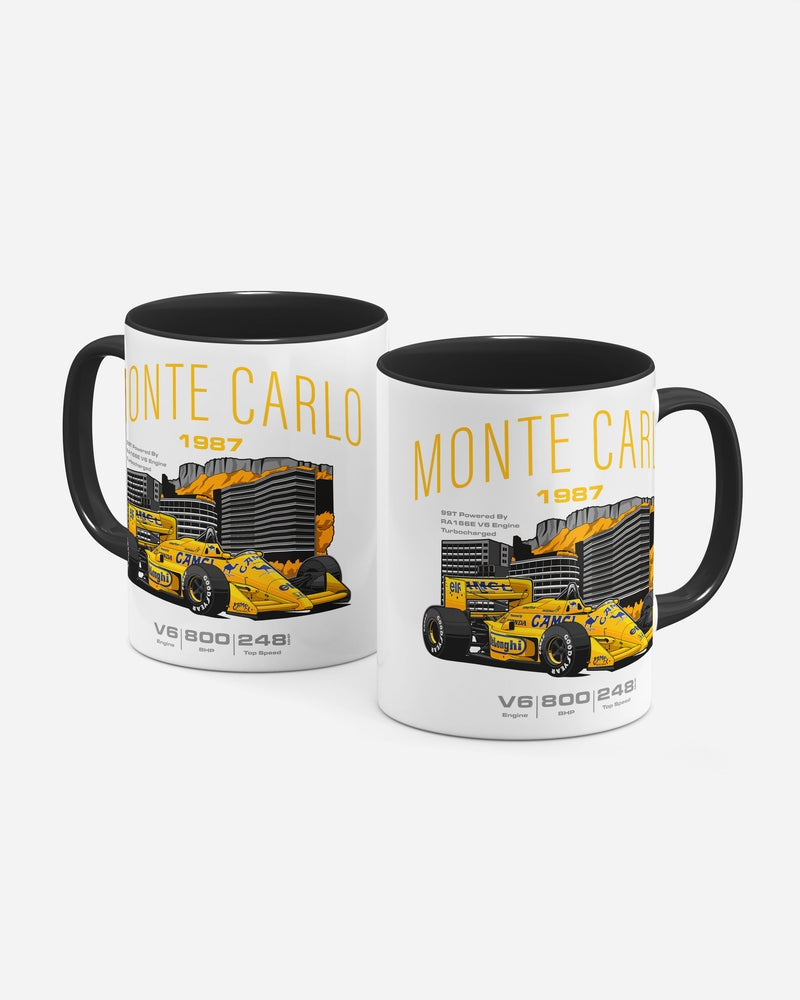Caneca Lotus 99T - Monte Carlo 1987