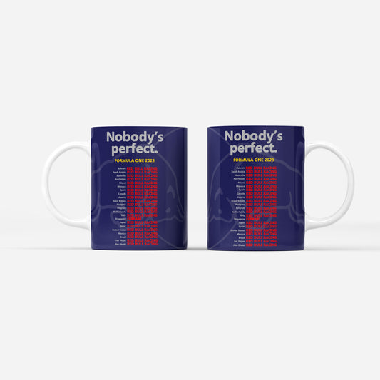Caneca Nobody's Perfect Redbull Racing