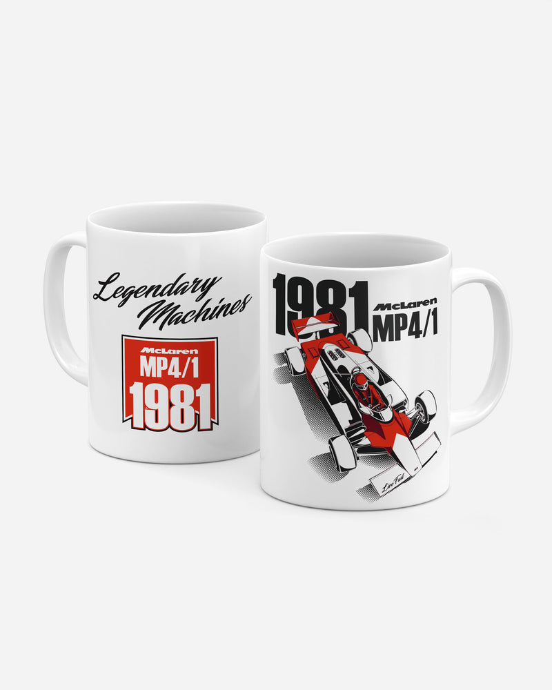 Caneca Mclaren MP4/1 - 1981