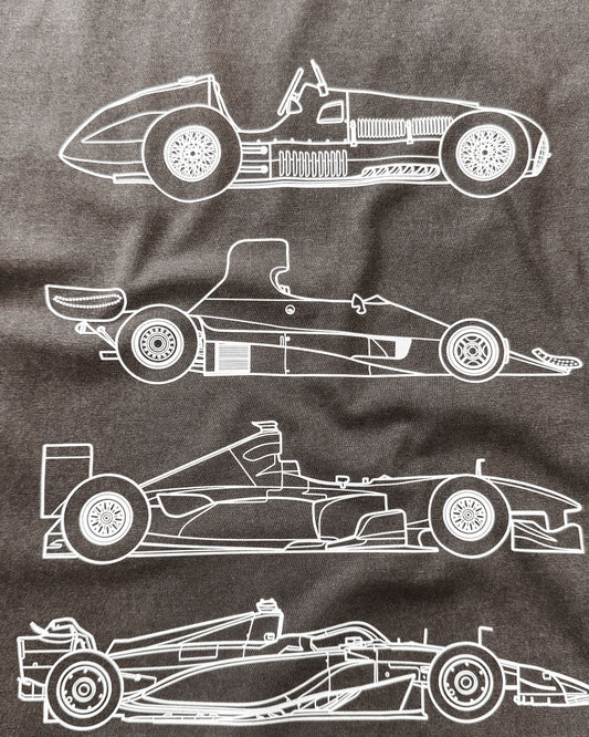 Camiseta F1 Evolution | Cinza Stoned