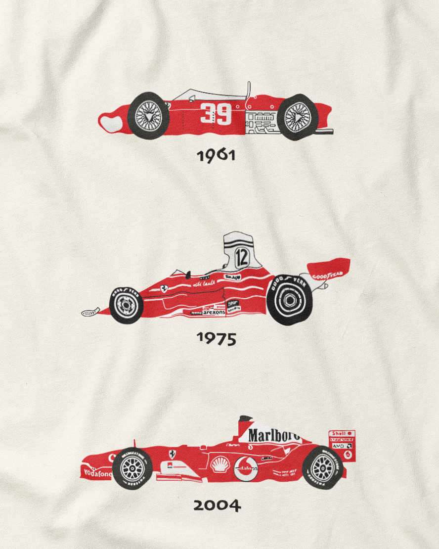Camiseta Ferrari F1 Champions