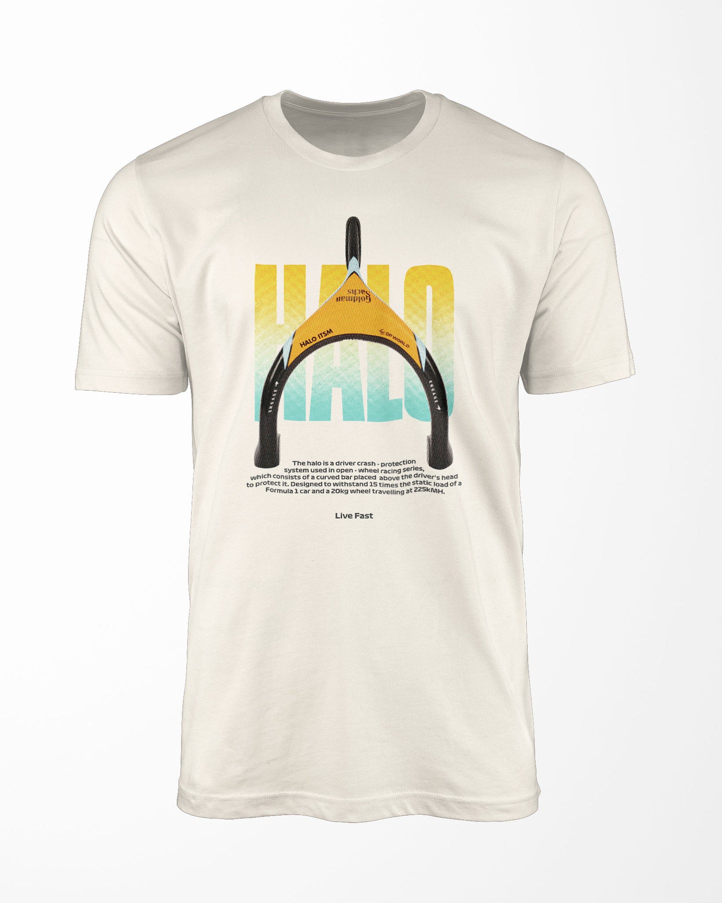 Camiseta Halo Mclaren - Live Fast
