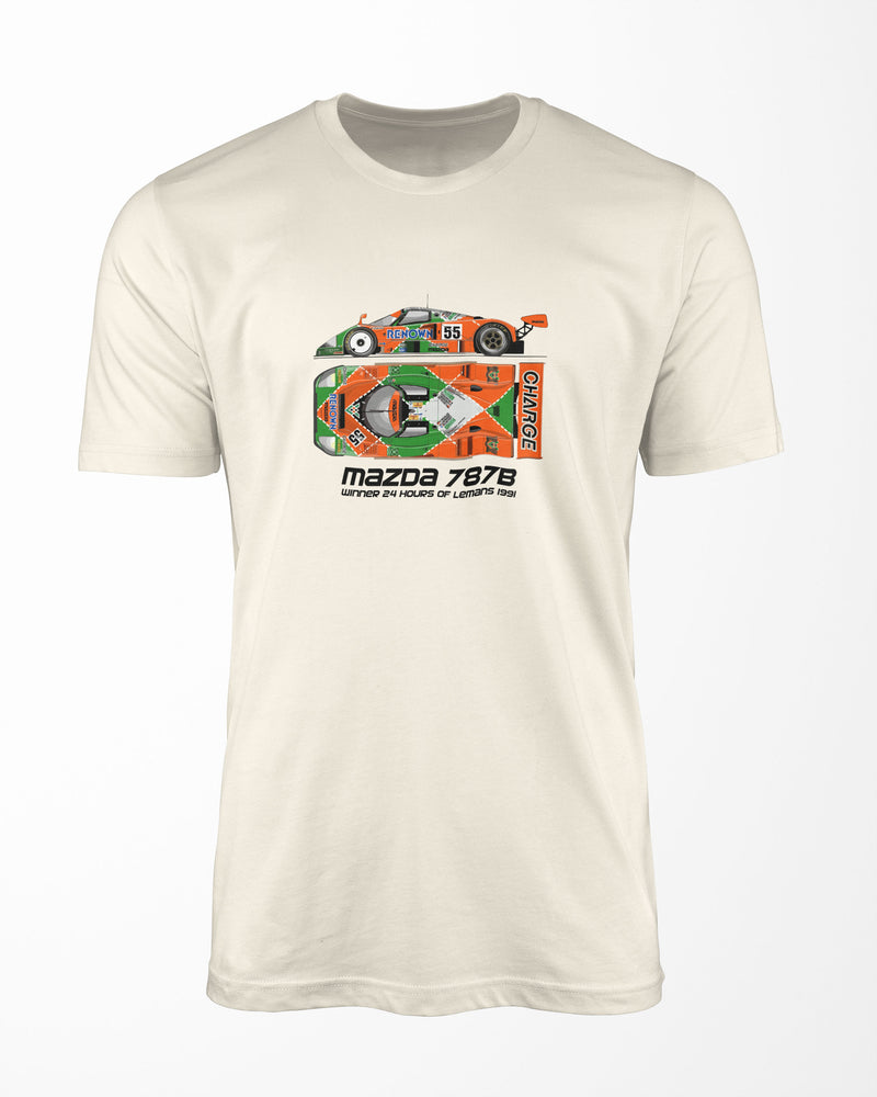 Camiseta Mazda 787B - Le Mans 1991 Winner